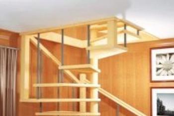 Изготовление деревянной винтовой лестницы для дома своими руками